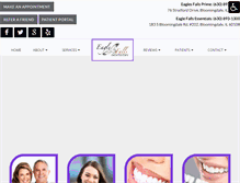 Tablet Screenshot of eaglefalls.com